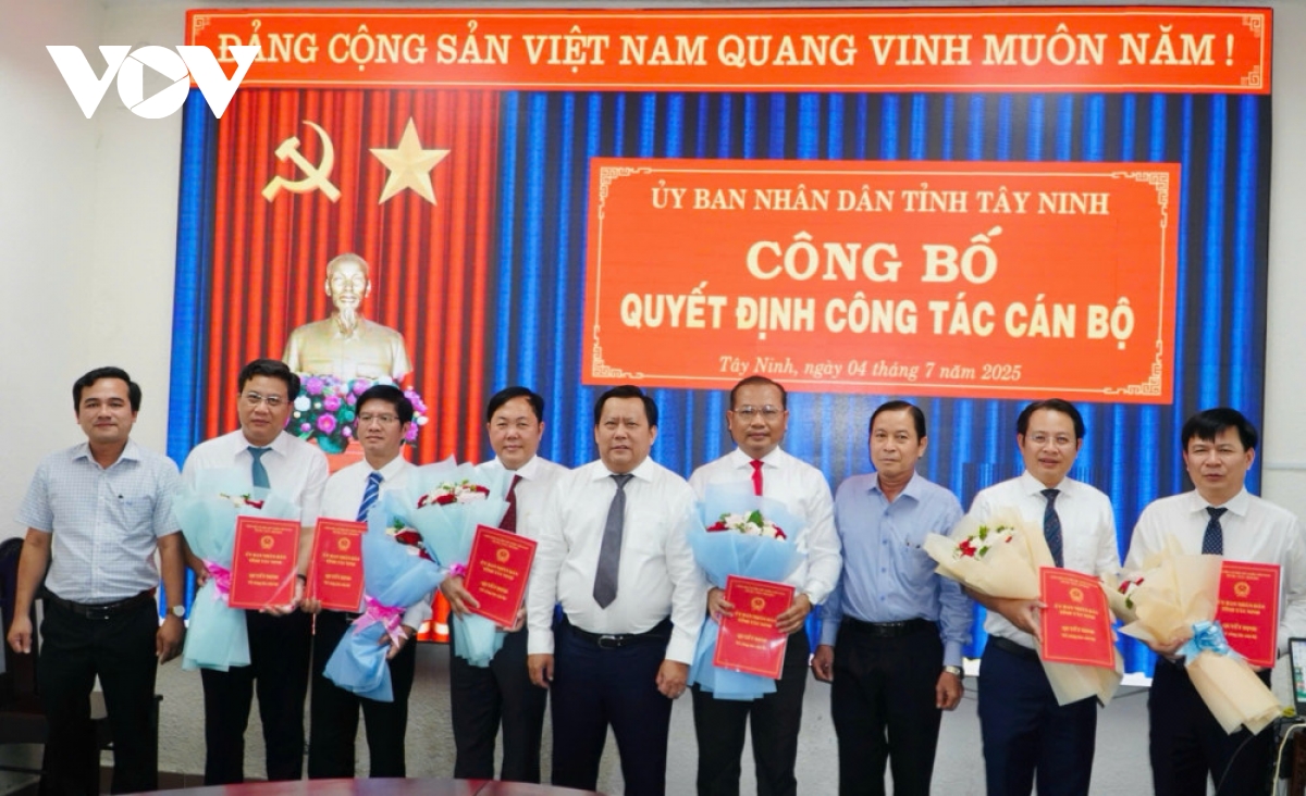 Lãnh đạo mới tại Ban Quản lý Khu kinh tế Tây Ninh